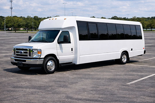 25-passenger minibus available for charter in Vacaville, CA